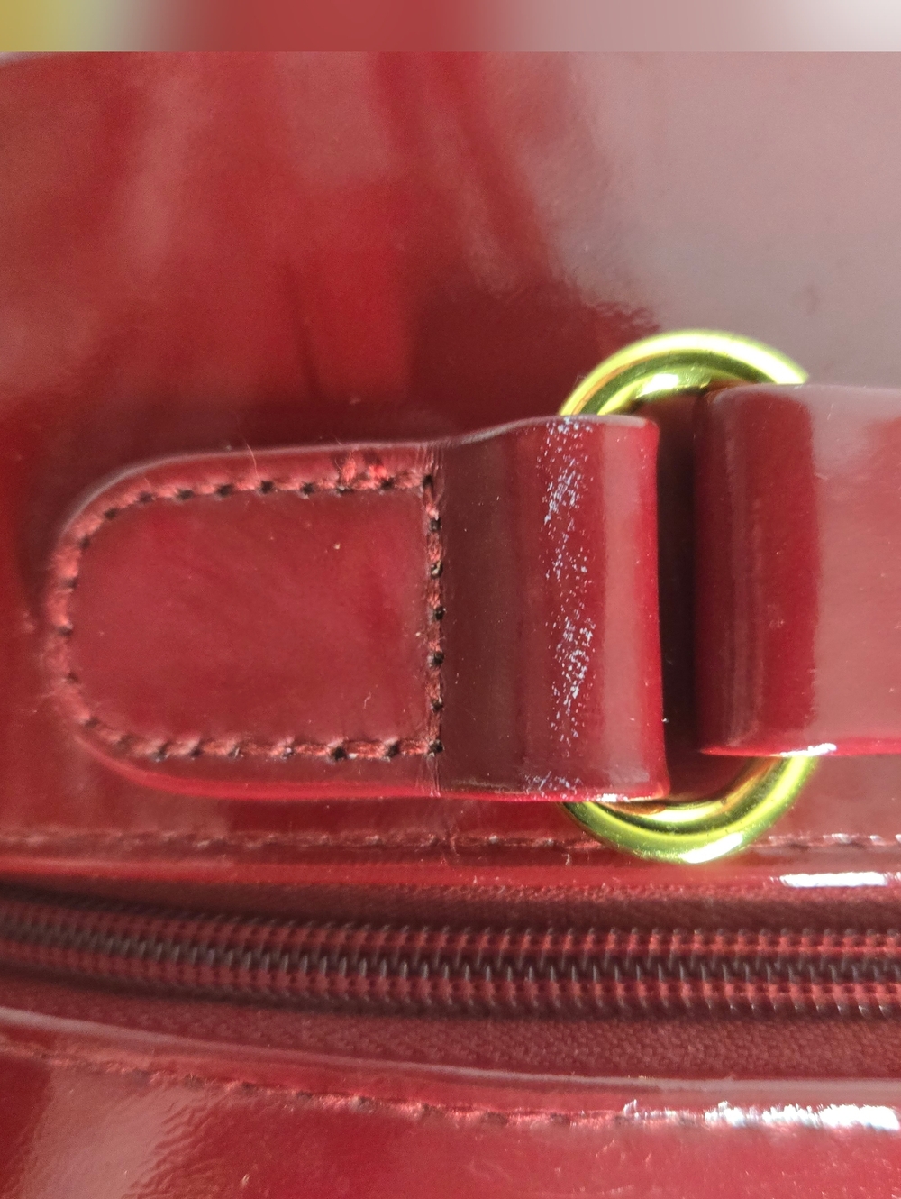Estee Lauder Shiny Red Mini Bag - Picture 6 of 16